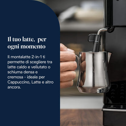 De'Longhi Magnifica S ECAM11.112.B Automatic Espresso Machine, Bean or Ground Coffee, Black