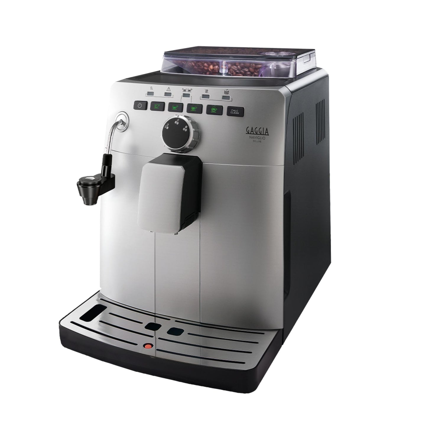 Gaggia Naviglio Deluxe Automatic Espresso Machine, Bean-to-Cup, Silver, Made in Italy