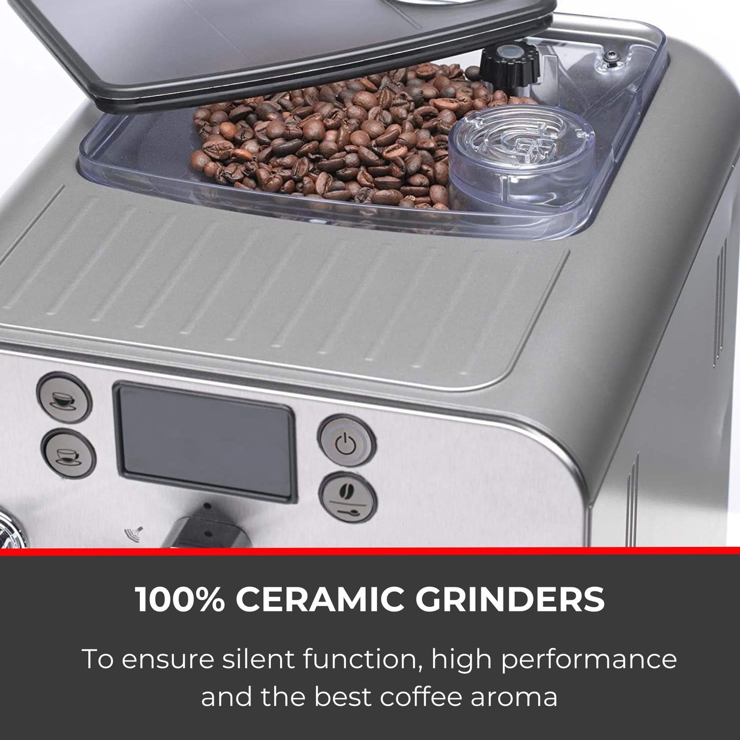Gaggia Naviglio Deluxe Automatic Espresso Machine, Bean-to-Cup, Silver, Made in Italy