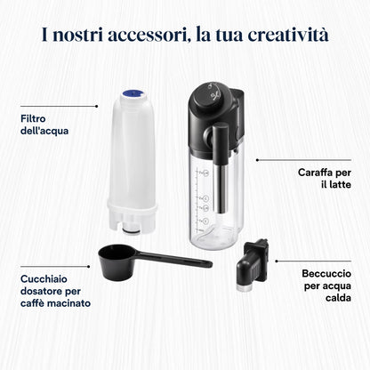 De'Longhi Magnifica Evo ECAM292.81.B Automatic Coffee Machine, 7 One-Touch Drinks, Black