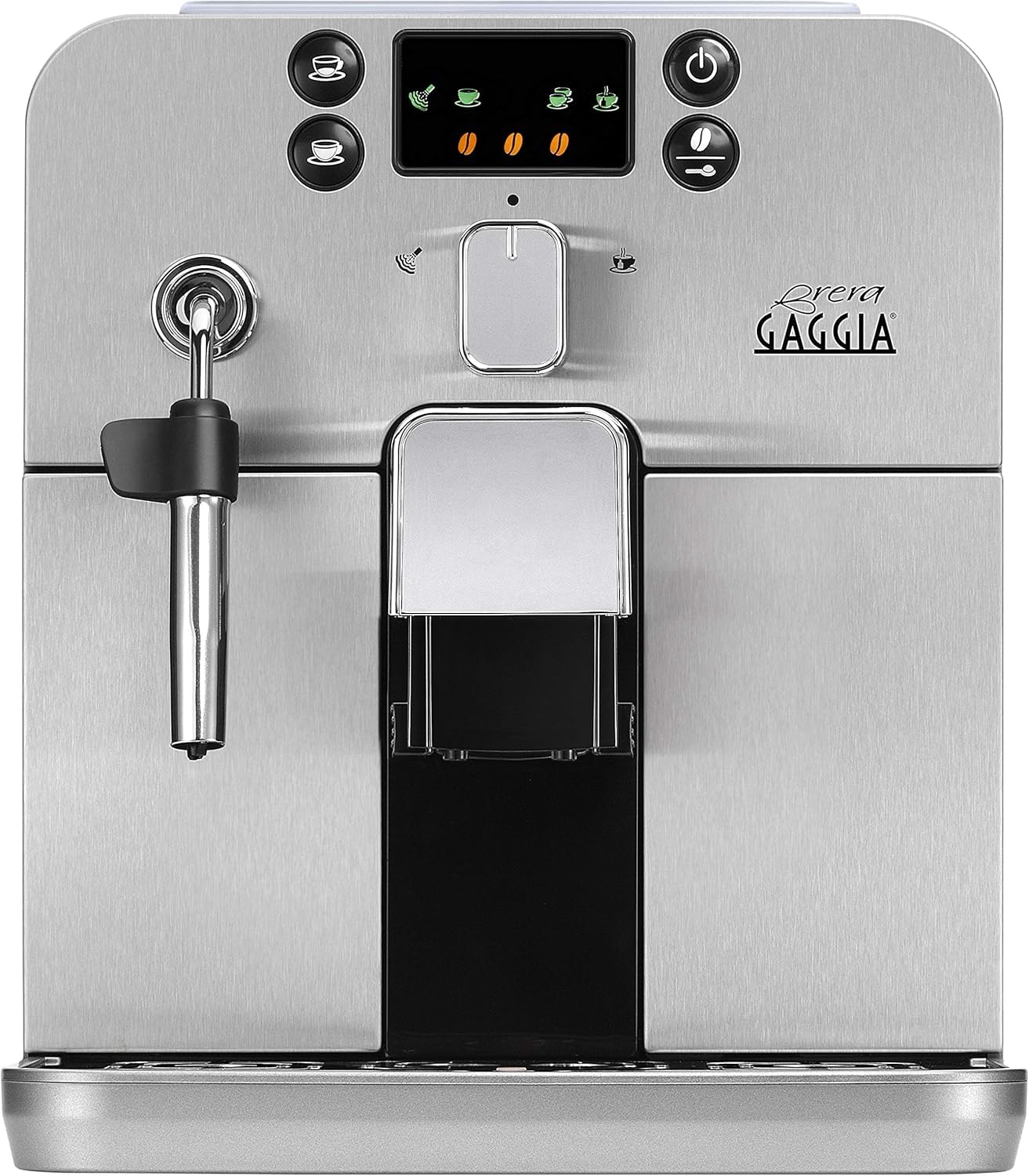 Gaggia Naviglio Deluxe Automatic Espresso Machine, Bean-to-Cup, Silver, Made in Italy